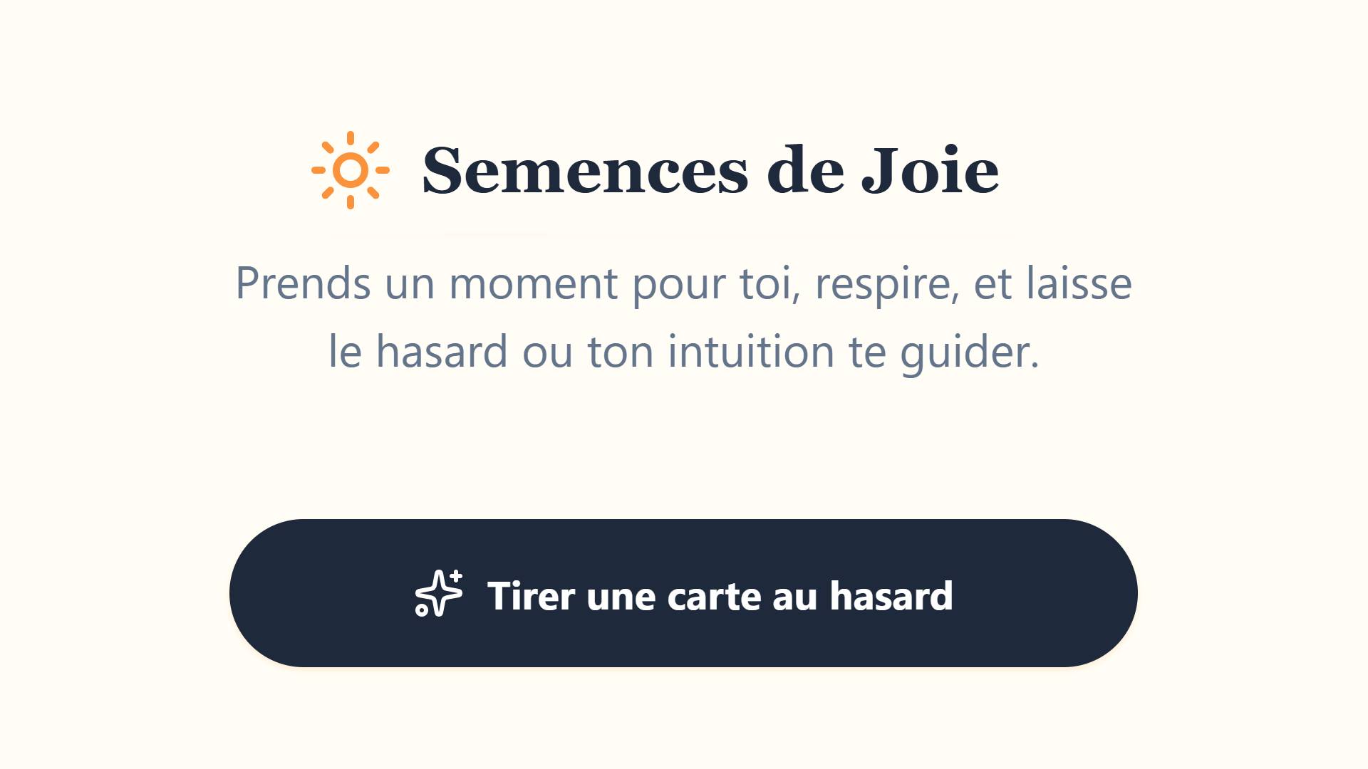 Semences de Joie